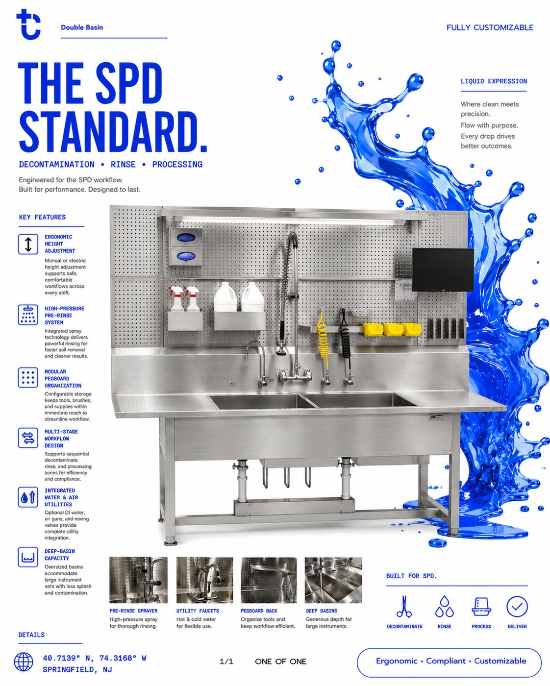 The SPD Standard processing sink ad