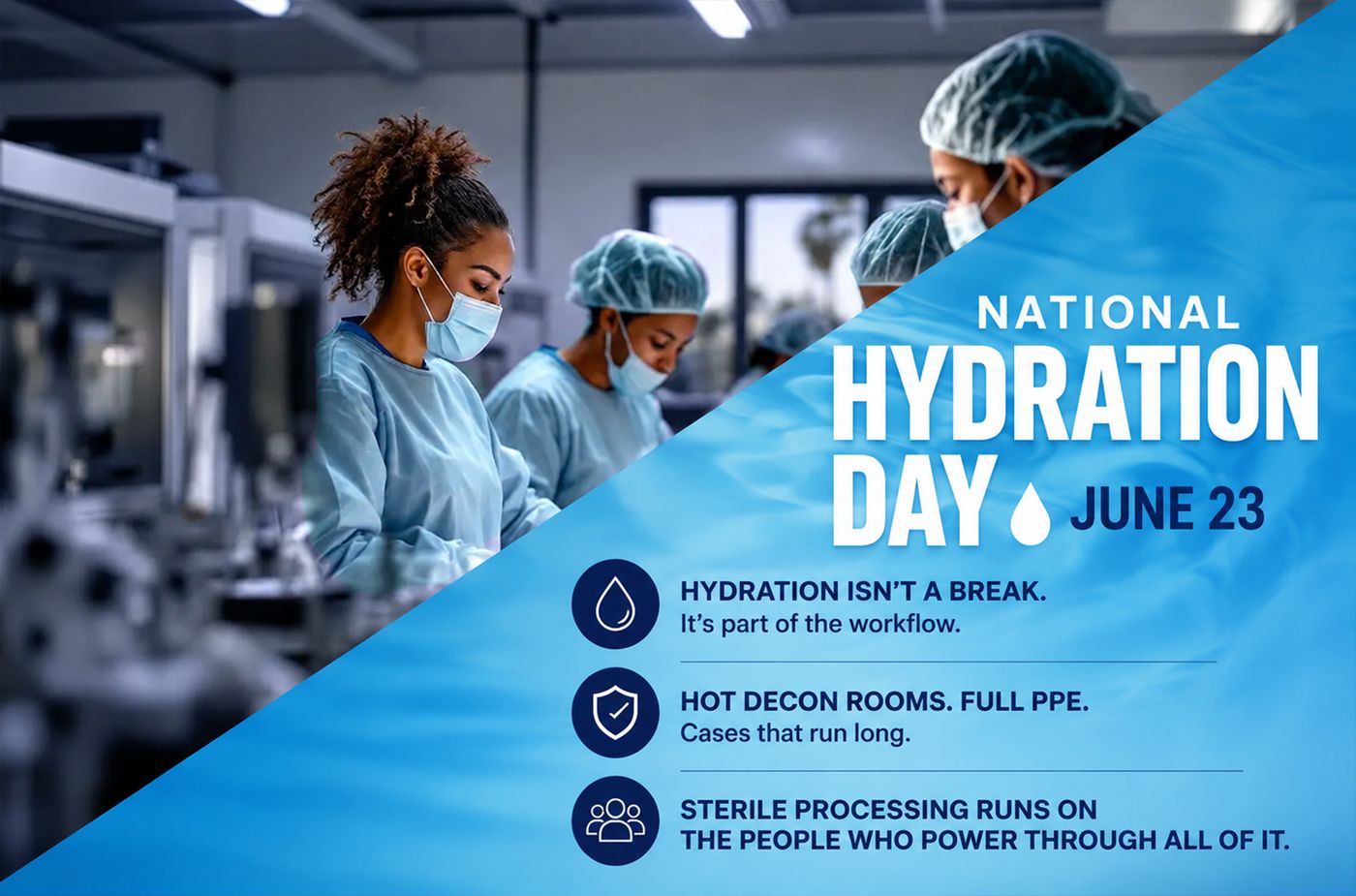 National Hydration Day post